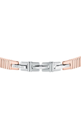Pulsera Motown - Chapado en ion de oro rosa y cristales verdaderos