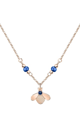Collar - Chapado en ion de oro rosa