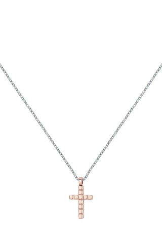 Collar Motown - Chapado en ion de oro rosa