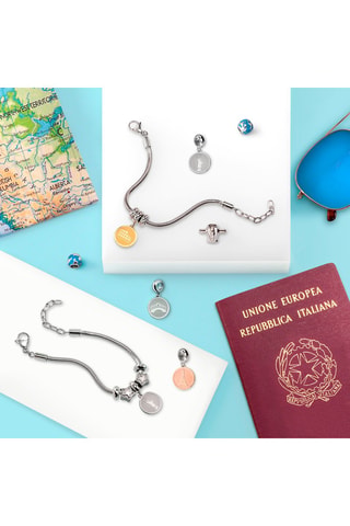 Charm Drops Plateado