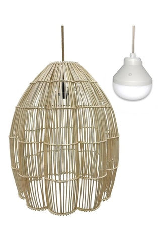 Ledhanglamp Avila Nomad Beige - 6,75 W - Klasse G