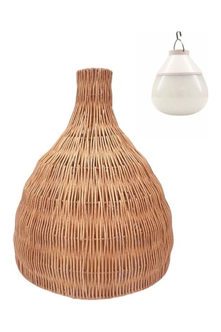 Rotan Ledhanglamp Bella  - Naturel