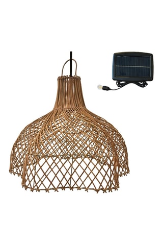 Rotan Solarledhanglamp Aria - Naturel