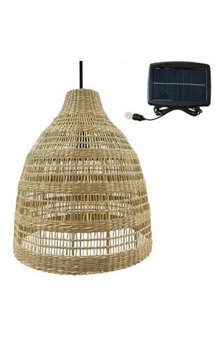 Solarledhanglamp Freya - Naturel