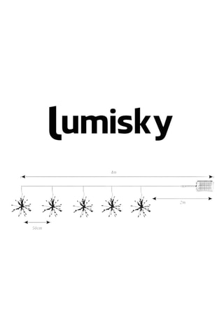 Solarledslinger Fireworks String Light 450 - Warmwit - 0,06 W