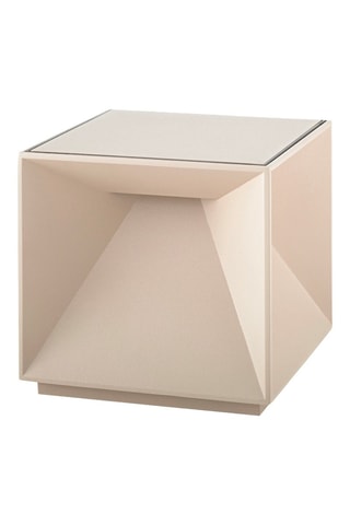 Draadloze Ledtafellamp Cubox Mini - Beige - 2 W