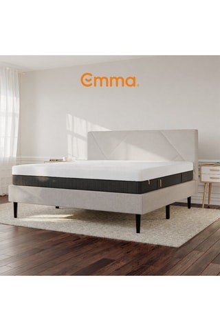 Ensemble lit Emma One Cocoon Plus avec tête de lit + Matelas Original - Gris