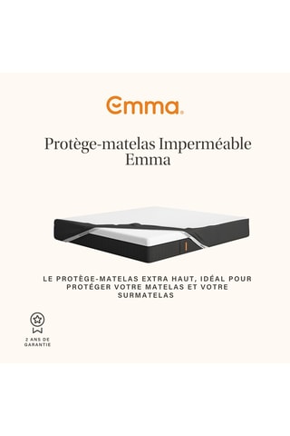Matelas Emma Original Pro et protège-matelas Imperméable