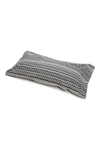 2 taies d’oreiller Oz - Noir - 30 x 60 cm