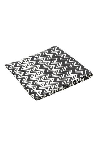 2 taies d’oreiller Oz - Noir - 30 x 60 cm