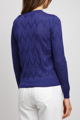 Pull en laine - Bleu marine