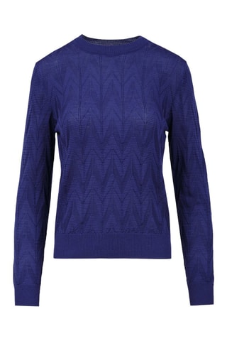 Pull en laine - Bleu marine
