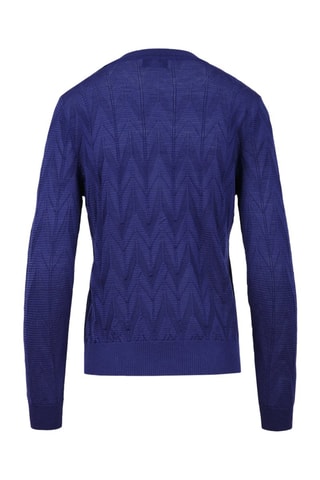 Pull en laine - Bleu marine