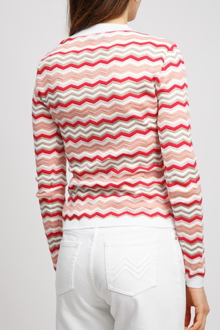 Pull - Blanc et rouge