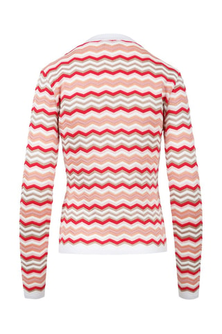 Pull - Blanc et rouge