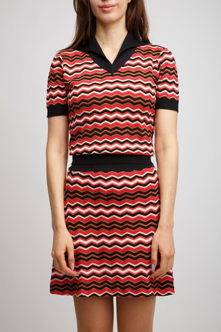Pull - Blanc et rouge