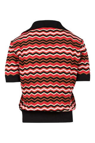 Pull - Blanc et rouge