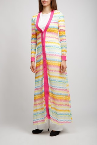 Gilet long - Blanc
