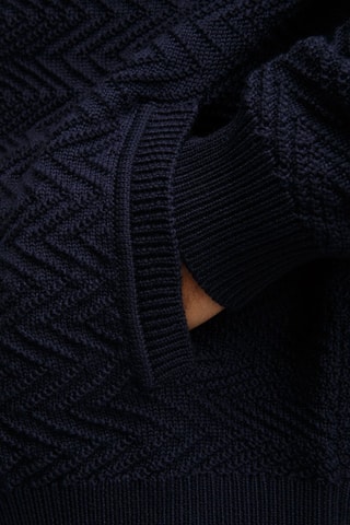 Gilet en laine - Bleu marine