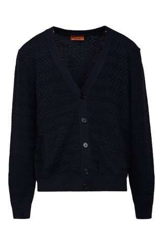 Gilet en laine - Bleu marine