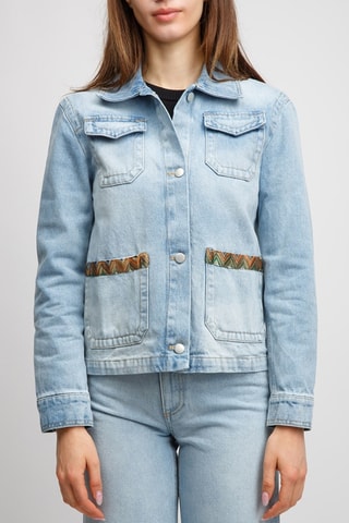 Veste en jean - Bleu clair
