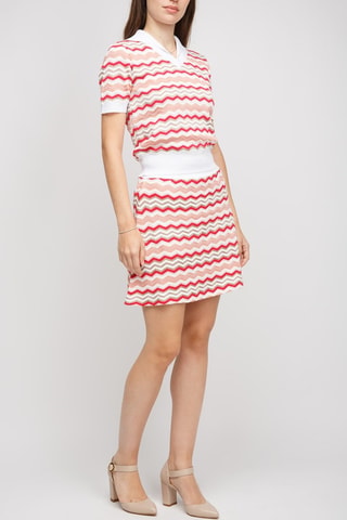 Top - Blanc et rouge
