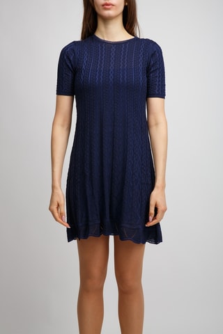 Robe patineuse - Bleu marine