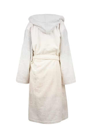 Peignoir à capuche Casimir - Ecru