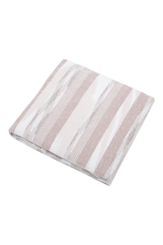 Serviette de plage Clint - Blanc - 100 x 180 cm