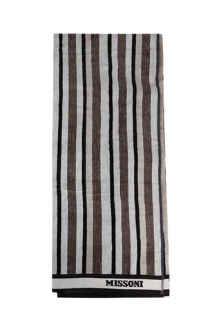 Serviette de plage Craig - Noir - 100 x 180 cm