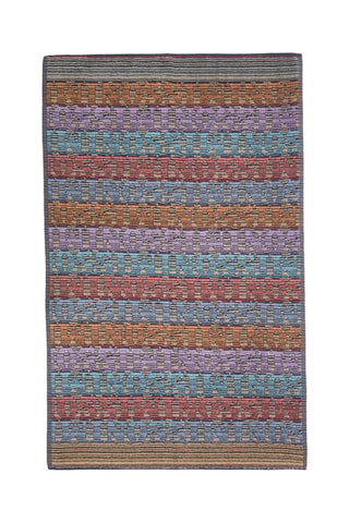 6 serviettes de toilette Blake - Violet - 60 x 100 cm