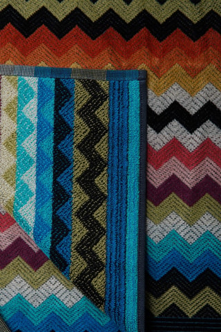 2 serviettes de toilette - Multicolore - 40 x 70 cm