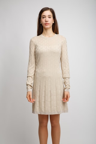 Robe pull - Crème