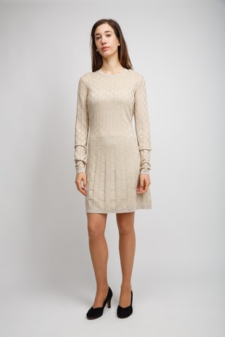 Robe pull - Crème