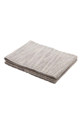 2 serviettes de toilette - Beige - 60 x 100 cm