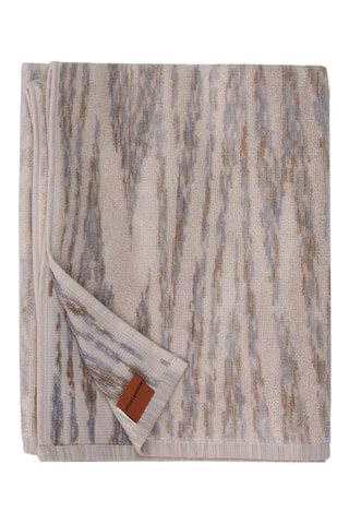 2 serviettes de toilette - Beige - 60 x 100 cm
