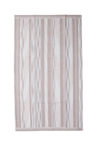 2 draps de douche - Gris - 70 x 115 cm