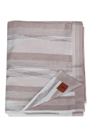 2 draps de douche - Gris - 70 x 115 cm