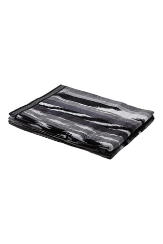2 draps de douche - Noir - 70 x 115 cm