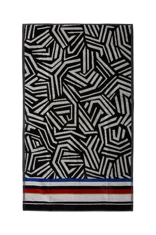 2 serviettes de toilette - Rouge - 60 x 100 cm