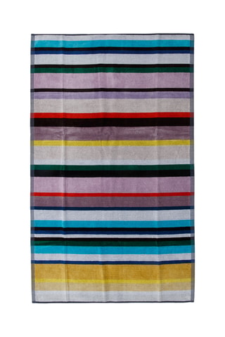 2 serviettes de toilette - Multicolore - 60 x 100 cm
