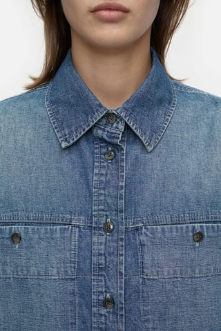 Camisa vaquera regular fit - Azul
