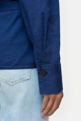 Camisa slim - Azul oscuro