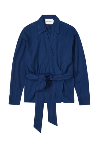 Camisa slim - Azul oscuro