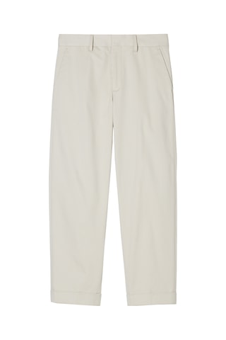 Pantalon straight taille haute - Vert
