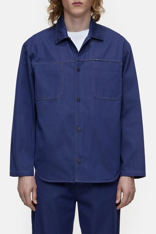 Sobrecamisa regular fit - Azul
