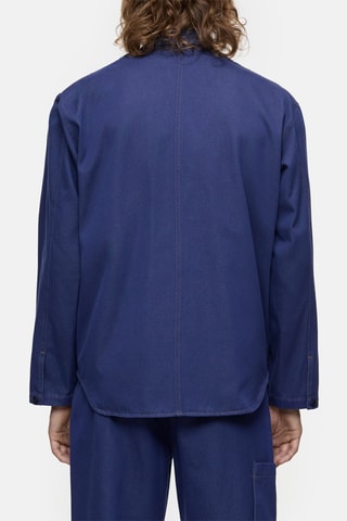 Sobrecamisa regular fit - Azul