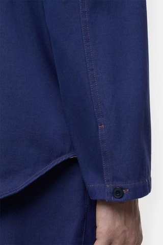 Sobrecamisa regular fit - Azul