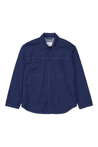 Sobrecamisa regular fit - Azul