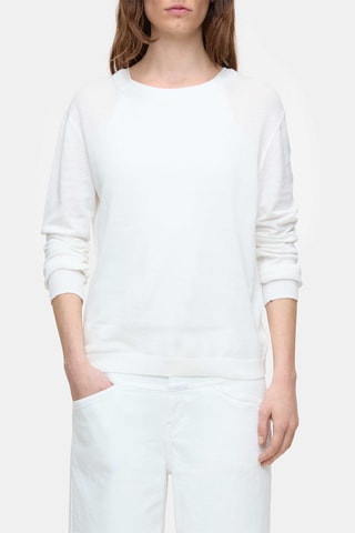 Jersey de lino - Blanco